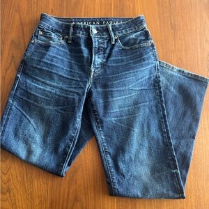 American Eagle Outfitters Men's Dark Blue Original Bootcut Jeans 30/32